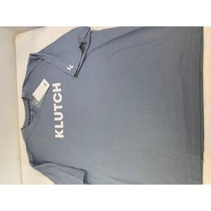 New Balance Klutch Athletics Oversized T-Shirt Mens XL Blue Gray MT41802 NWT
